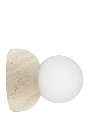 Globen Lighting Wall Lamp/Ceiling Lamp Torrano 13 Ip44 Dark Green Marble - Beige - ONE SIZE