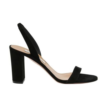 Aquazzura, High Heel Sandals Czarny, Kobieta, Rozmiar: 39 EU