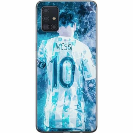 Samsung Galaxy A51 Genomskinligt Skal Lionel Andrés Messi