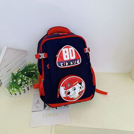Elev skolväska grundskoleelev skolväska ny tecknad söt barnryggsäck lastreduceringsflödesryggsäck ny stil