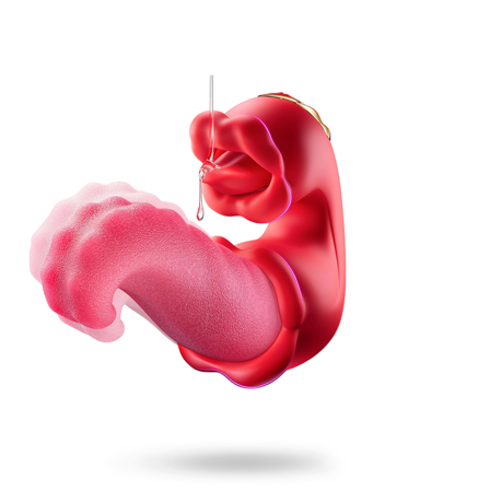 Powerful Tongue Licking Vibrator - Sustainable Pleasure