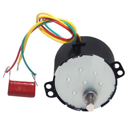 50ktyz Permanentmagnet Synkronmotor /ccw Lavhastighets Høy-dreiemoment Motor Ac 220v 6-10w Miniatyr