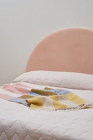 Jotex - Kopfteil 180 Cm Korallrosa - SAMI - Kaufe Bettkopfteile bei Jotex