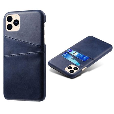 KSQ iPhone 12 Mini Case with Card slots - Blue
