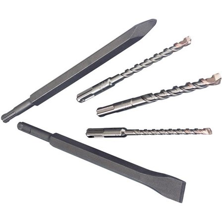 Metabo 630477000 Borr- och mejselsats SDS-plus, 5 delar, Maskintillbehör & förbrukning