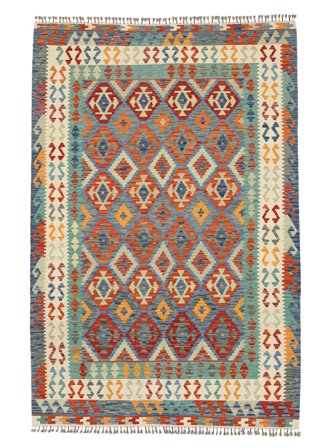 Kilim Afghan Old Style Rug Oriental Brown/Dark Red (Wool, Afghanistan)