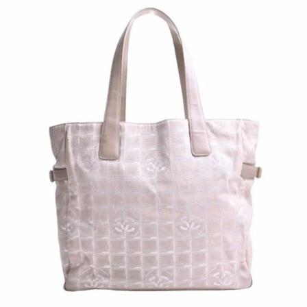 Chanel Vintage Pre-owned Tote Tass , Beige , Dames , Maat: ONE Size Vintage Tassen