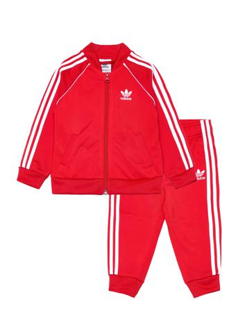 Adicolor Sst Tracksuit Sets Tracksuits Röd Adidas Originals