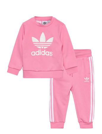 Crew Set Sets Sweatsuits Rosa Adidas Originals