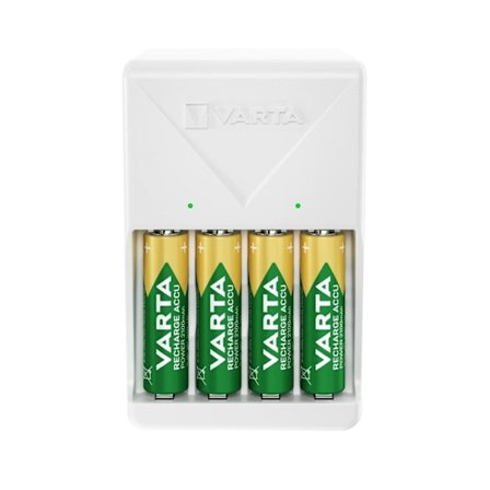 Varta Plug Charger, includes 4x AA 2100 mAh