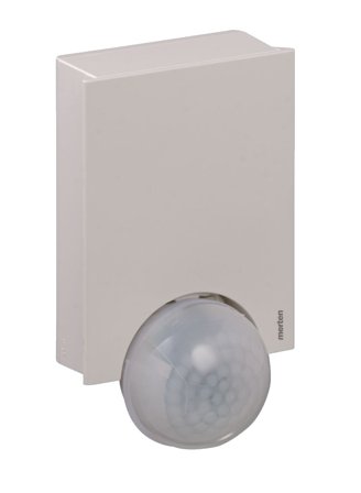 Schneider Electric MTN565119 Liikkeentunnistin 110°, 3-1000 lx, IP55, Valaistus