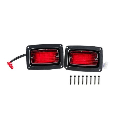 Golfvogn LED Baglygte Bagbremselys Reflektor Baglygter 1017035 til ClubCar 1982+