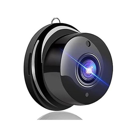 Mini Wifi-kamera 1080P med mörkerseende rörelsedetektering Svart YEMAESRE
