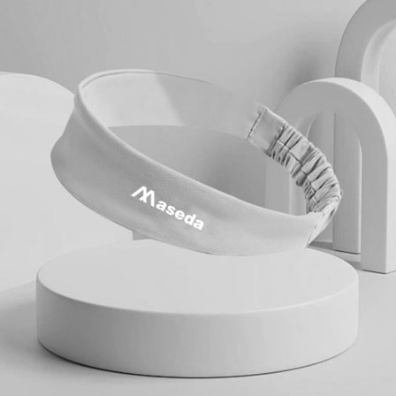 Svedbånd til kvinder Yoga Hårbånd GRÅ