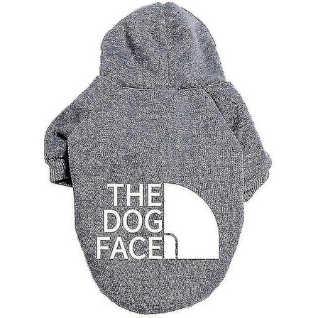 Designer Hundkläder Tröja, Fyr Säsonger Medium Och Stor Hund Hoodie The Dog Face Labrador Fre