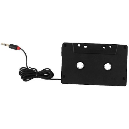 Bluetooth Konverter Bil Kassett 3.5mm Fyrkanal Stereo För Aux Adapter Smartphone Kassettadapter