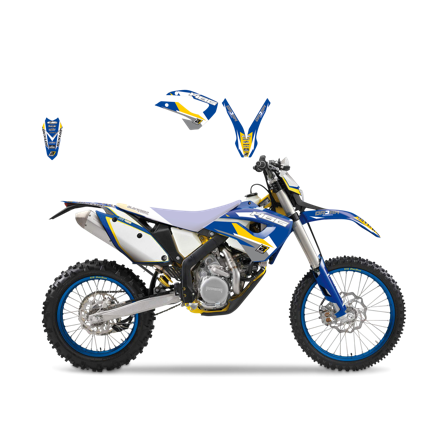 Stickerset Blackbird Husaberg Dream 3 - Husaberg TE 125 2013-2014
