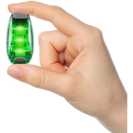 LED-säkerhetsljus (2-pack) - Klämma på Strobe/Löpljus för Löpare, Hund, Cykel, Promenader, Båt, Kajak, Barnvagn