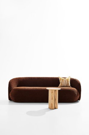 Pastill - Bloom sofa 3 pers - Brun - Sofaer - Fra Homeroom