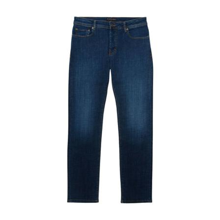 Brooks Brothers, Indigo 5-Pocket Jeans Blauw, Heren, Maat:W33