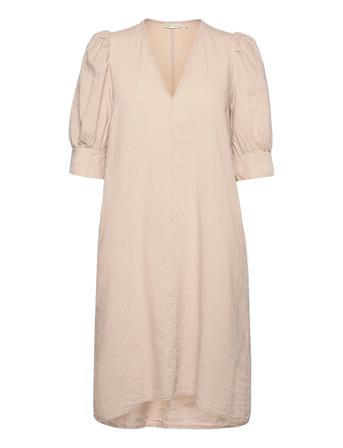 Kikoiw Yanca Dress Knelang Kjole Beige InWear