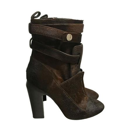 Fendi Vintage, Pre-owned Boots Bruin, Dames, Maat:39 EU