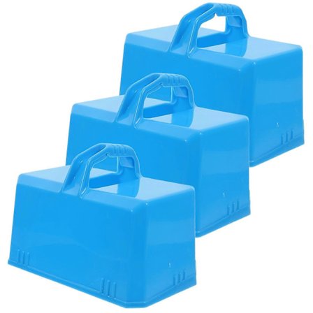 3 st Sommar Sand Tegel Maker Vinter Utomhus Snöblock Formar Snö Tegel Maker