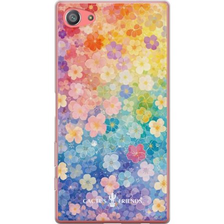 Yhteensopiva Puhelinkuori Sony Sony Xperia Z5 Compact Cactus and Friends – RainbowBloom