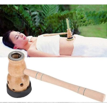 Moxa Stick Brennerholder Moxa Strips Malurt Moxibustion Boks Brennerverktøy Burot Artemisia