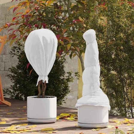 Mulch - duk - växtskydd Vidaxl Fleece för skydd av växter mot frost Vit