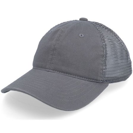 Wei - Grå trucker Keps - Wezi Grey/Grey Soft Trucker Cap @ Hatstore