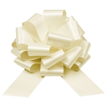 DIY Pyntesløyfe Elfenbenshvit 30 cm