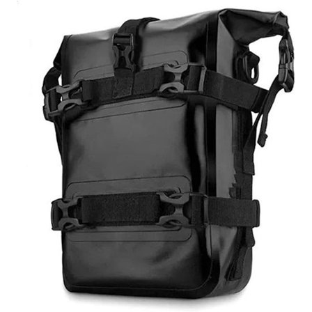 Vanntett sykkelveske Stor kapasitet multifunksjonell sykkelveske for sykkelklær og tilbehør til elsykler og sykler Leveres med bærehåndtak