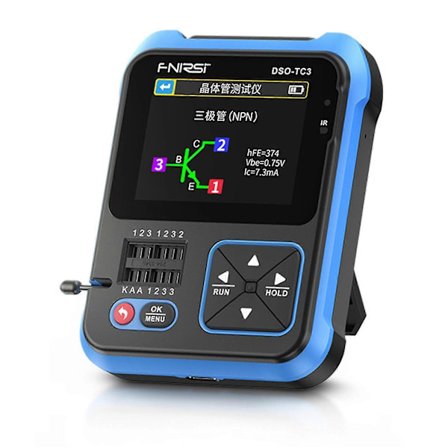 3 in 1 Fnirsi Dso-tc3 digitaalinen oskilloskooppi transistoritesteri 500kmhz 10ms/s