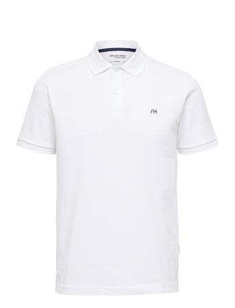 Slhdante Ss Polo Noos White Selected Homme