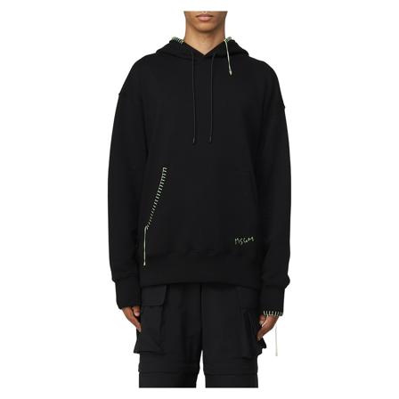 Msgm Hoodies Sort, Herre