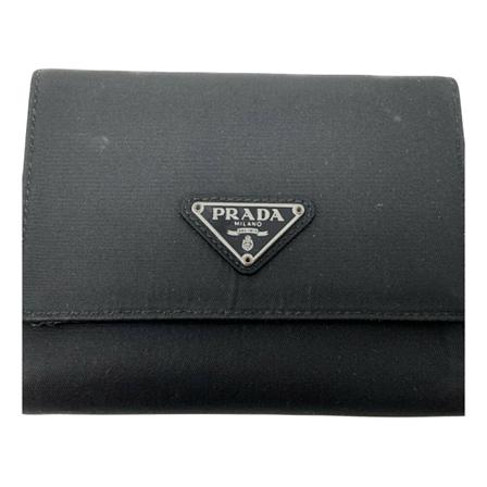 Prada Vintage, Wallets Cardholders Zwart, Dames, Maat:ONE Size