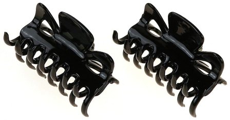 Senze Klemmer Sort, Hår, Hårpynt, Hårklemmer
