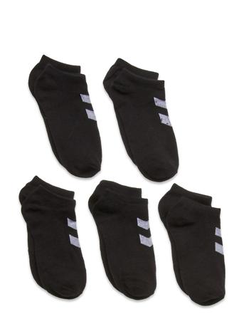 Hmlmatch Me Sock 5-Pack Socks & Tights Socks Svart Hummel