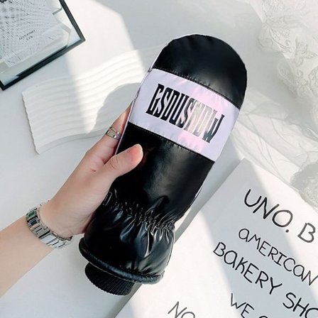 Varme Dame Ski Handsker Touch Screen Vanter SORT