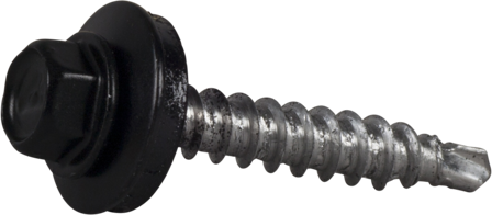 ESSVE 63234 Farmerskrue 5,5 x 35 mm, 6 K-hette, BS, ALU, 250-pakning, Innfesting