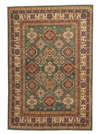 Koberec Orientální Kazak Fine 168X242 Hnědá/Černá (Vlna, Afghánistán)