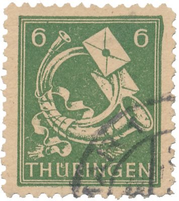 Tyskland Zoner 1945 - MICHEL 95AXcw - Stemplet