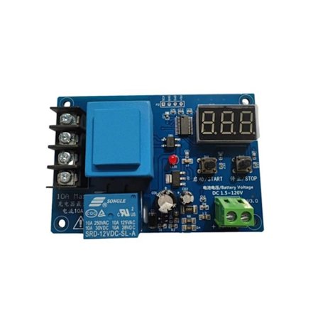 XH-M602 Modul Digitalt Display Overopladningsbeskyttelse 3.7-120V Batteriopladning