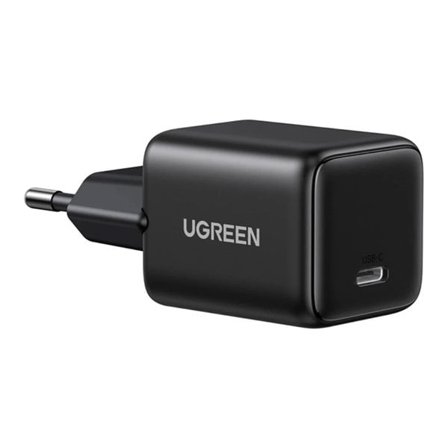 Ugreen GaN 20W USB-C-oplader - Sort