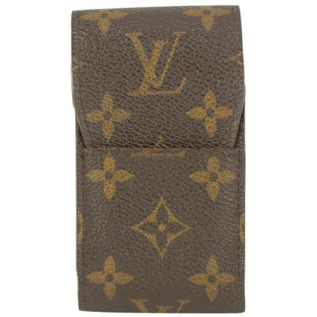 Louis Vuitton Vintage, Pre-owned Canvas louis-vuitton-bags Bruin, Dames, Maat:ONE Size