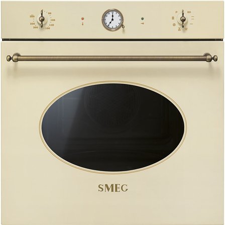 Smeg 60 cm Colonial Monitoimiuuni pyrolyysipuhdistuksella, Creme