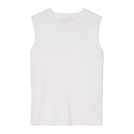Marc O'Polo Sleeveless Knitwear , Wit , Dames , Maat: S