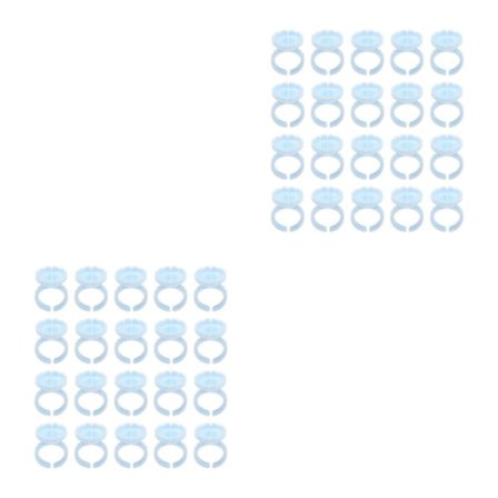 1/2/3 100x Limringar Lash Glue Cups för För Tattoo Volume Lash