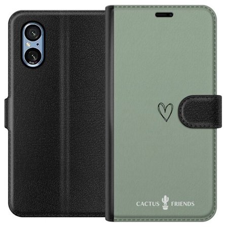 Kompatibel Tegnebogsetui til Sony Sony Xperia 5 V Cactus and Friends – SageLove